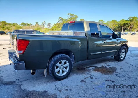 2004 Nissan Titan Xe из США, поврежденный, VIN 1N6AA06A24N575675